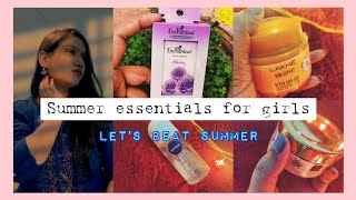 Summer 2021 🔆🍨Survival Tips| Summer Essentials For Girls|Indian Summer| My Digital Diary