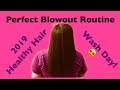 Wash Day Routine for Relaxed hair Part 1 2019