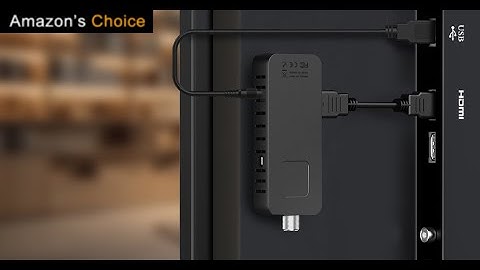 2024 newest atsc tv tuner, hidden behind your tv!