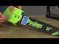 Replacing your Poulan Chainsaw Plate-Bar