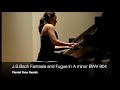 Jsbach fantasia and fugue in a minor pianist yana reznik