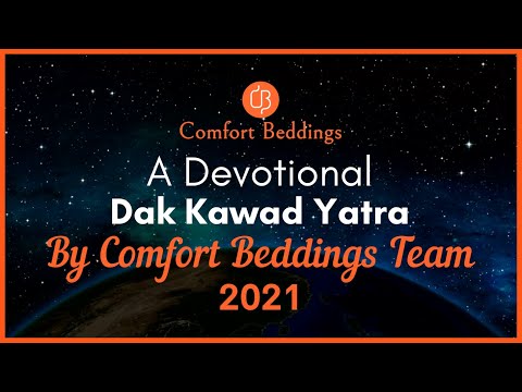 Comfort Beddings Kawad Yatra 2021 | Omkareshwar | Maheshwar