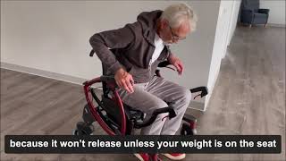 How to Lift Yourself Up in the Zeen | Upright Standing Mobility Aid With A Seat | Walking Aids