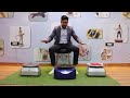 How to use blood circulation machine  features  benefits of vibration slimming plates  arg arogya