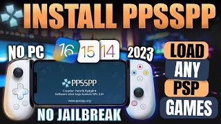 Install PPSSPP on iPhone: No Computer, No Jailbreak (2023)