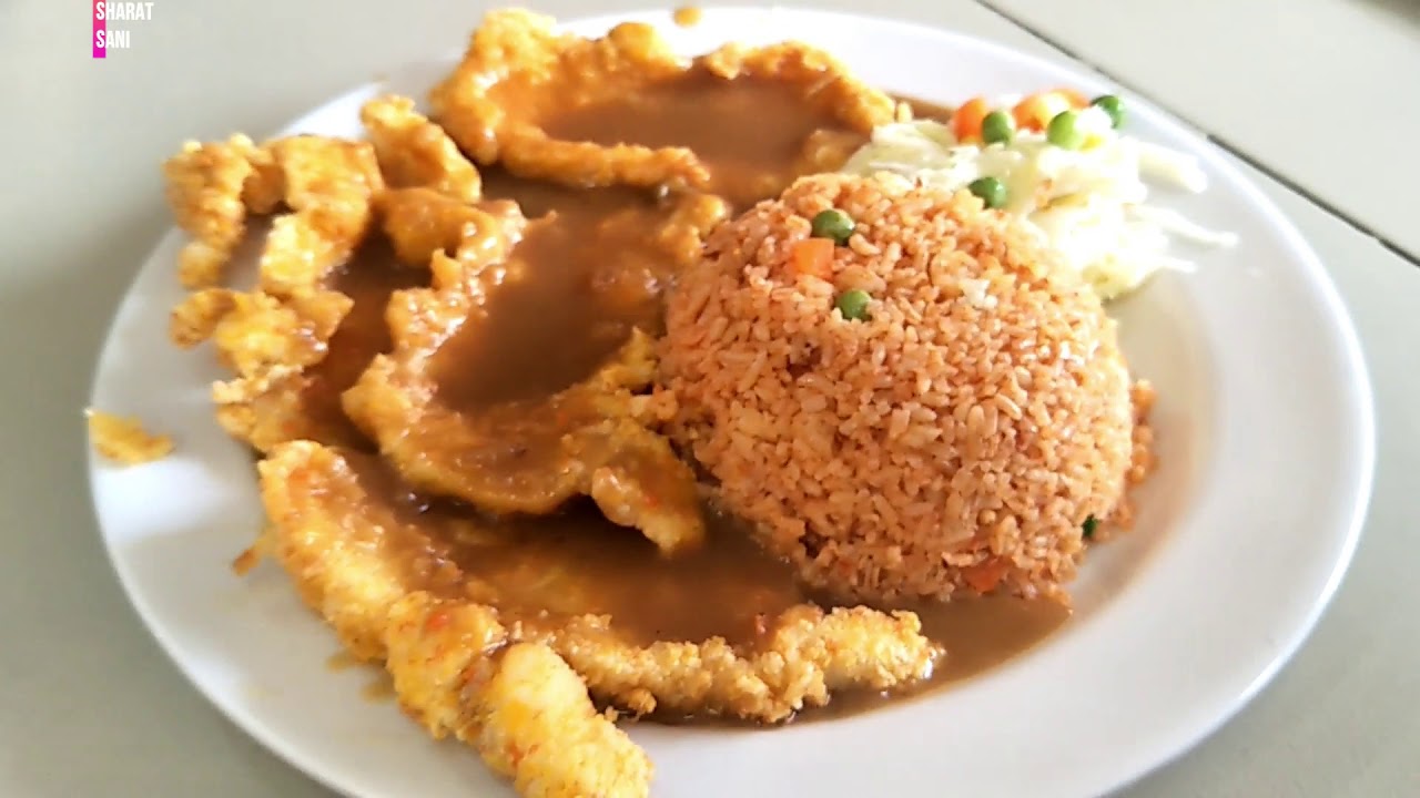 Nasi Goreng Chicken Chop Kampung Pandan - YouTube