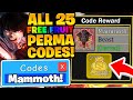 ALL 25 FREE PERMANENT FRUIT CODES IN ROBLOX BLOX FRUITS