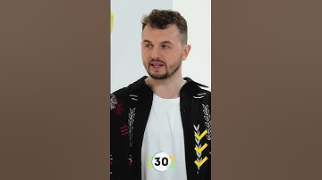 Женя Янович проходить тест з української мови за 1 хв #українськийютуб #українською #shorts