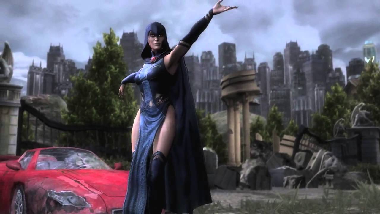 Injustice: Gods Among Us Ultimate Edition Raven Vs Zatanna Wayne Manor