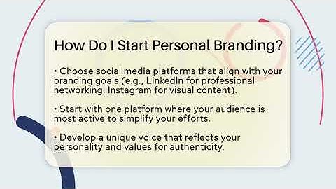How Do I Start Personal Branding? - Everyday-Networking