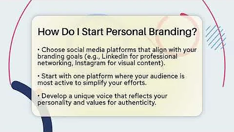 How Do I Start Personal Branding? - Everyday-Networking