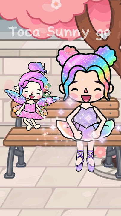 Talented rainbow ballerina🩰🥺🥰#tocalifeworld #shorst #tocaboca