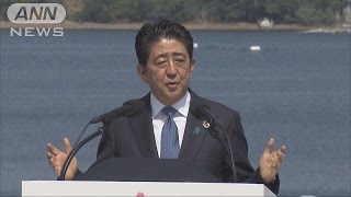 安倍総理大臣　消費増税の再延期の方針を伝達(16/05/28)