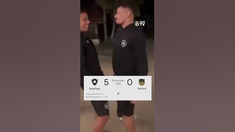 BOTAFOGO 5 X 0 PEÑAROL