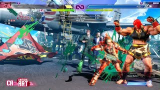 Street Fighter 6 Lily Max damage wall combo