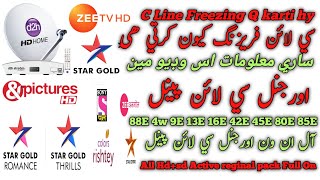 Videocon D2h 88E Hd C Line Penal | All Satellite Full Ok | C line Freezing Q Karti Hy | H4d Vlog,,