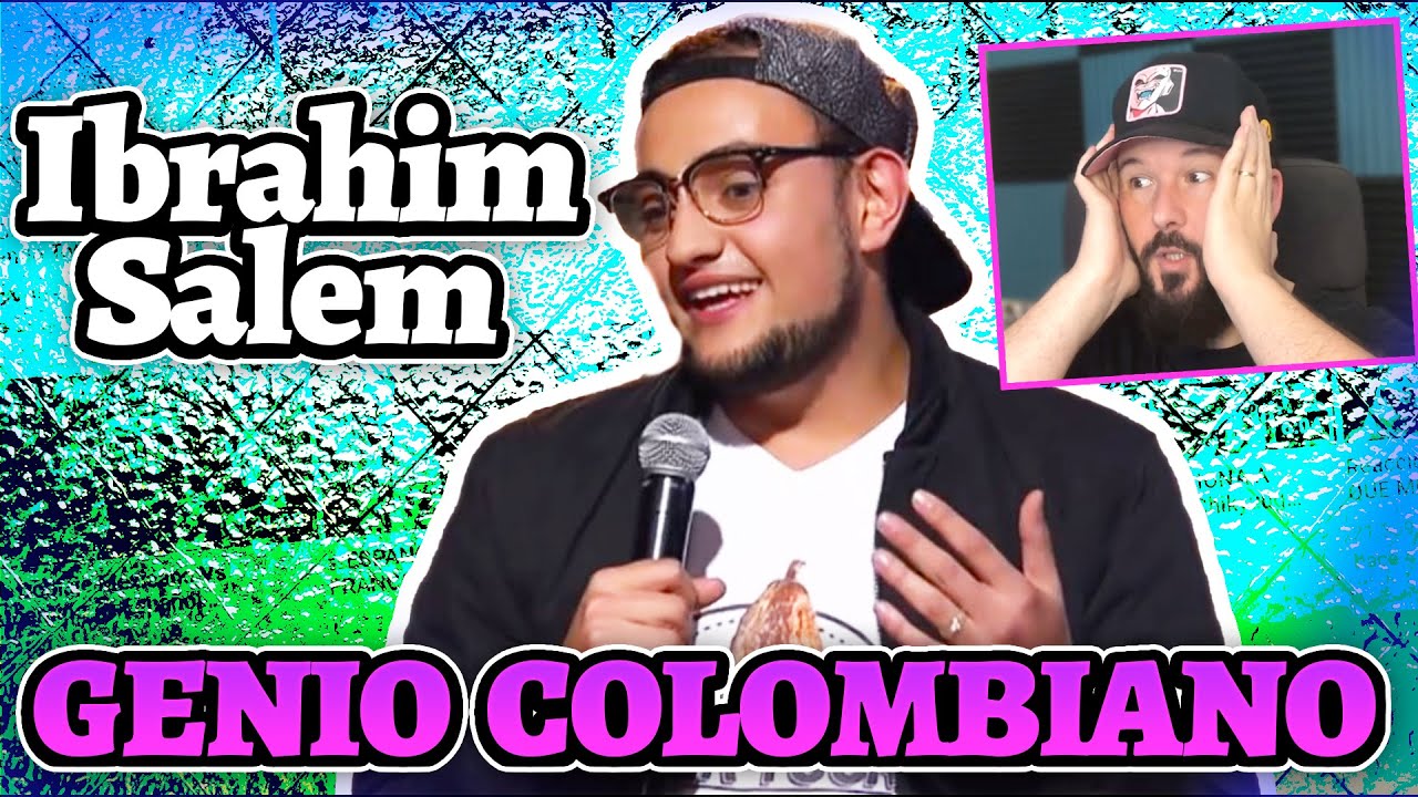 MUY DURO! 😆 ESPAÑOL REACCIONA A IBRAHIM SALEM HUMOR COLOMBIANO