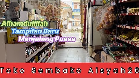Yeay !! Meja Kasir Baru Tampilan Baru Toko Sembako Aisyah26