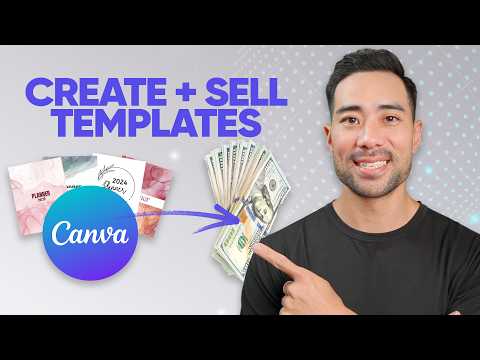 How To Create and Sell Canva Templates (Simple 4-Step Framework)
