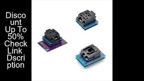 TQFP32 QFP32 TO DIP28 TQFP44 QFP44 TO DIP40 IC Programmer Adapter Chip Test Socket Burning Seat Inte