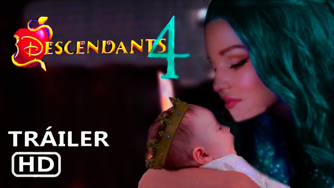 DESCENDIENTES 4 (2024) LA HIJA DE MAL Fecha de estreno TRAILER  CONCEPT DISNEY PLUS