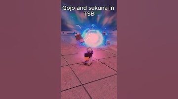 Gojo And Sukuna in The Strongest Battlegrounds #thestrongestbattlegrounds #tsb