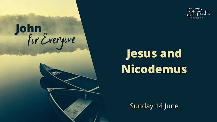Jesus and Nicodemus - Sally Thomas