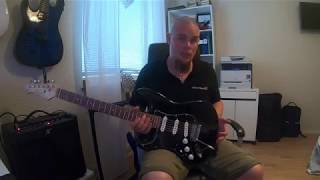 Harley Benton tribute to David Gilmour guitar project Part 4