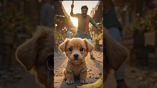 भूखे पप्पी को मार दिया… फिर सच जानकर रो पड़ा! 🐶💔#just_story_zone #animation #shorts