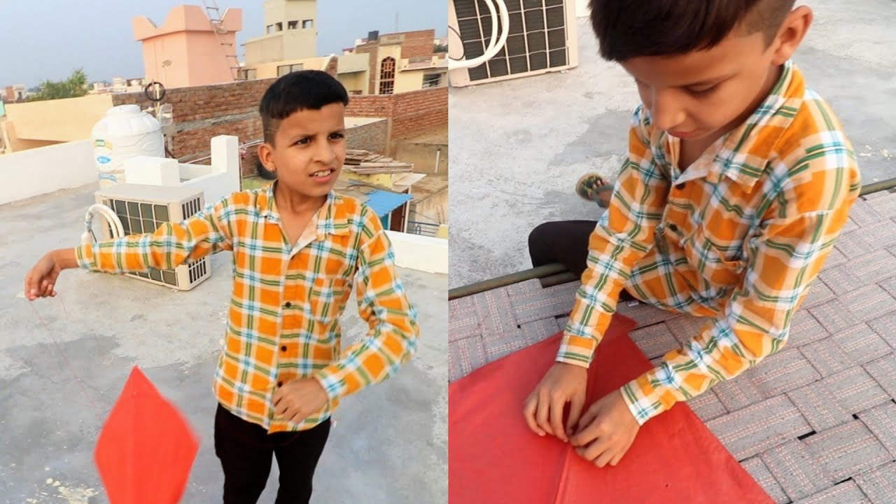 How to Fly Kite 🤣 With Piyush