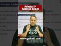 Private IP Address Ranges Explained | CCNA Networking Basic