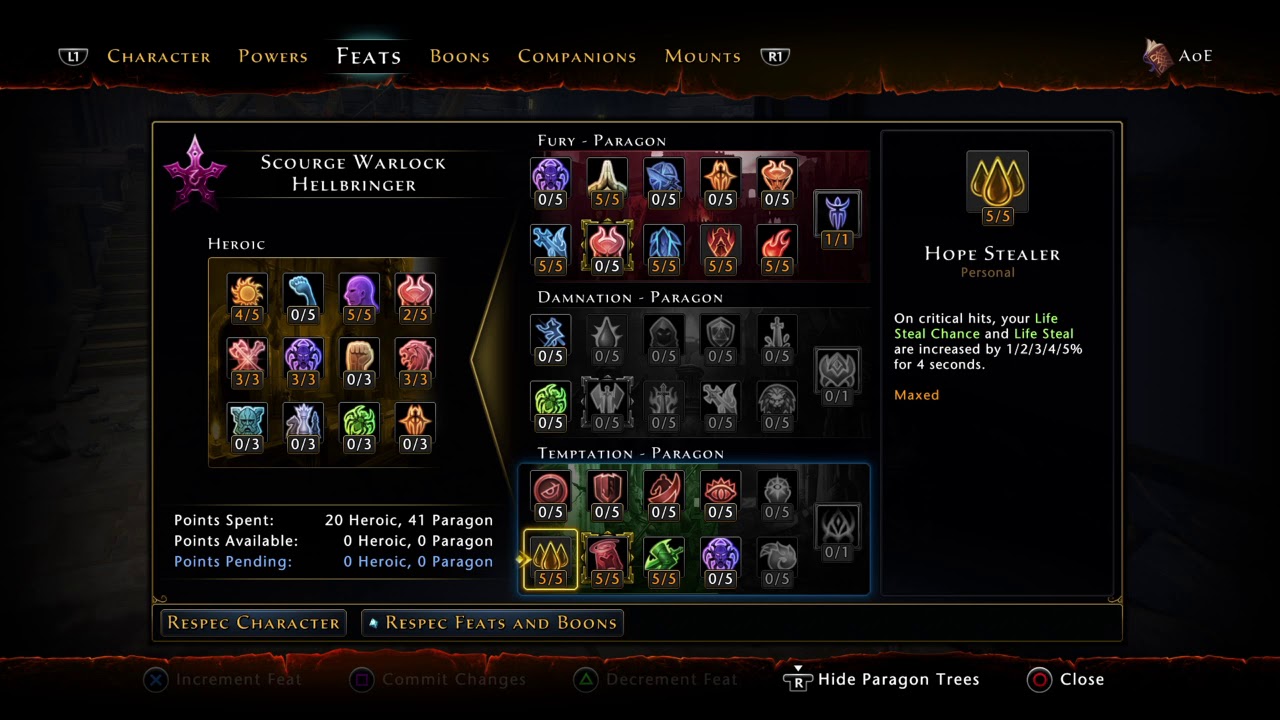 Neverwinter SW Warlock Hellbringer Fury Mod 12 Jungle Survival Build