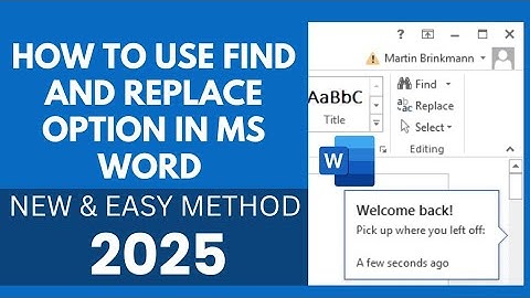 How to use find and replace option in ms word in Urdu New Update  Leacture No 14