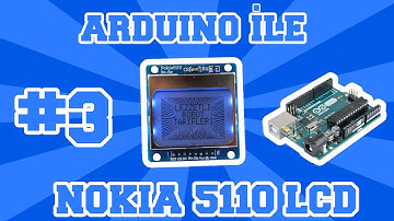 NOKIA 5110 LCD İle Arduino Kullanımı #3 - Özel Fonksiyonlar
