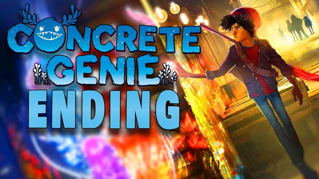 Concrete Genie Final Boss + ALL ENDINGS // Mystical Magical Journey