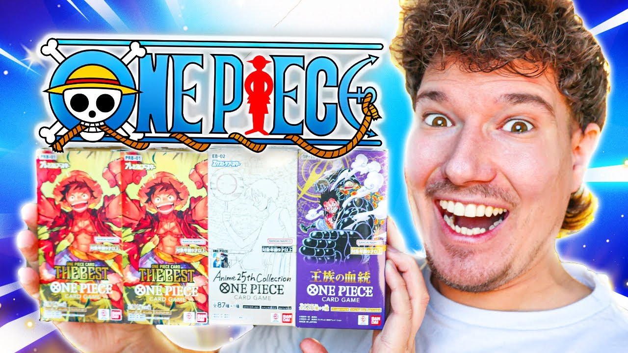 Ich habe ALLE DIESE One Piece Boxen geöffnet!🔥😱