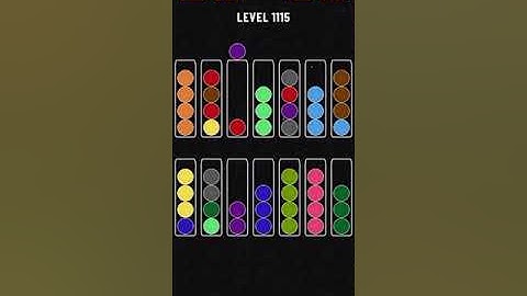 Ball Sort Puzzle - level 1115