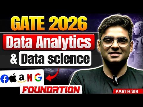 GATE DA | Data Analytics & Data Science 2026 | Complete Roadmap