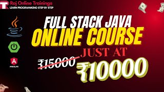 Become a Full Stack Java Pro with this PERFECT ONLINE COURSE!