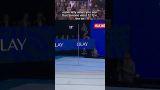 How bouncy is the floor in gymnastics? 🤔 #simonebiles #gymnast #gymnastics #sports #olympics #win