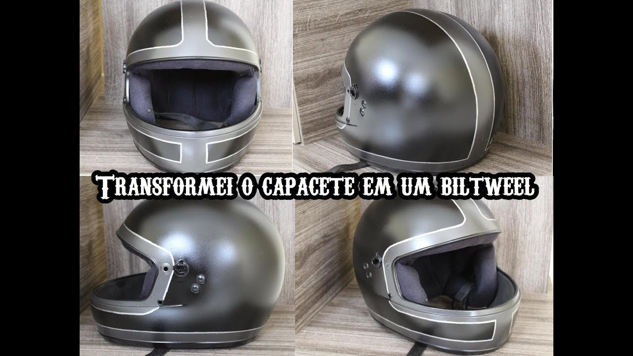 Como pintar o capacete em casa - PASSO A PASSO