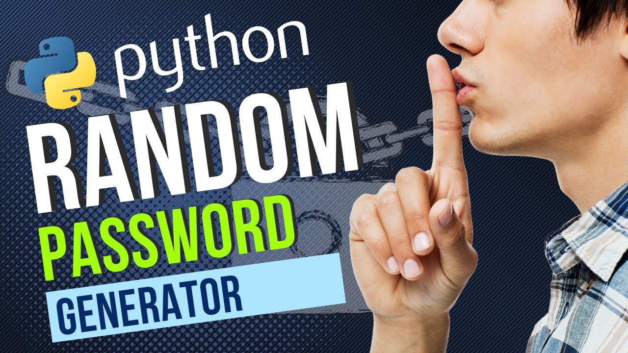 #6 Random Password Generator - Python Projects for Beginners - YouTube