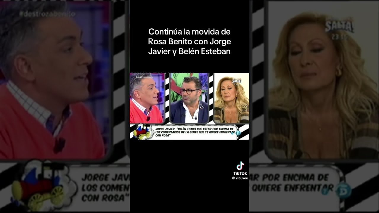 Salvame diario bronca Rosa Benito VS Mila Ximenez & Rosa Benito. 