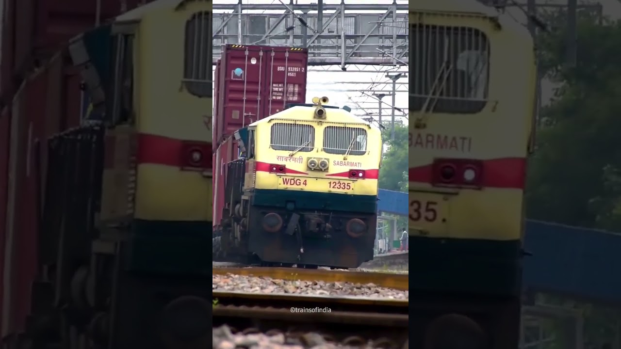 India's Highest Train | Double Decker Freight 🔥 