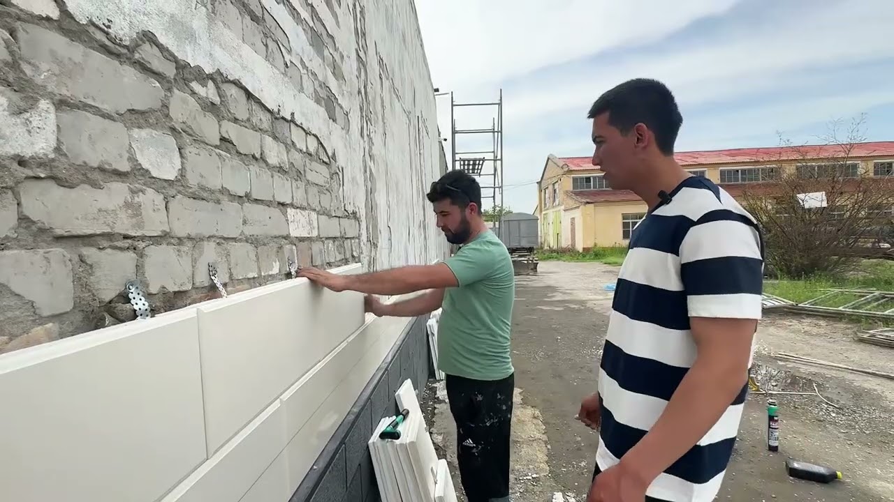 ✅FARKLINKER TERMOTRAVERTIN MAXSULOTI MONTAJI NECHA PULGA TUSHADI??? #fasad #фасадплитка #декор
