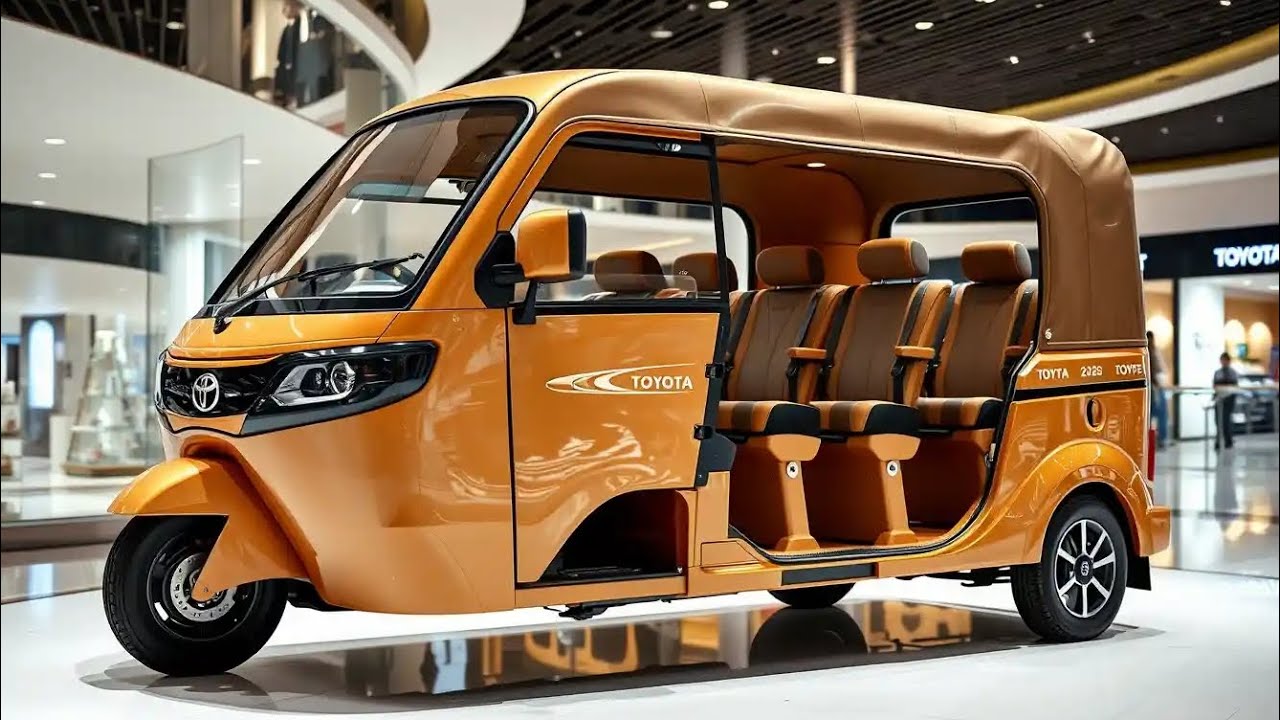 2025 Toyota 9-Seater Auto Rickshaw – Electric Innovation in Motion ...