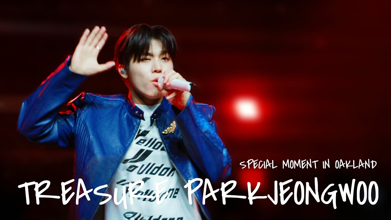 250410 JIKJIN+BONABONA+BOY+I LOVE YOU 트레저 박정우 TREASURE PARKJEONGWOO FanCam SPECIAL MOMENT IN OAKLAND