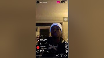 Pierre Bourne Instagram Live Beats 4/8/2018