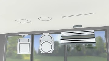 Bezramowe dyfuzory z kompozytu gipsowego VENTMANN: CIRCLE, SQUARE, LINE