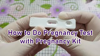 How to Do Pregnancy Urine Test at Home with a Pregnancy Kit | One Line vs Two Lines | FastSign screenshot 2